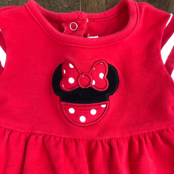 Three Sisters Minnie Red and White Striped Outfit - Picture 3 of 10